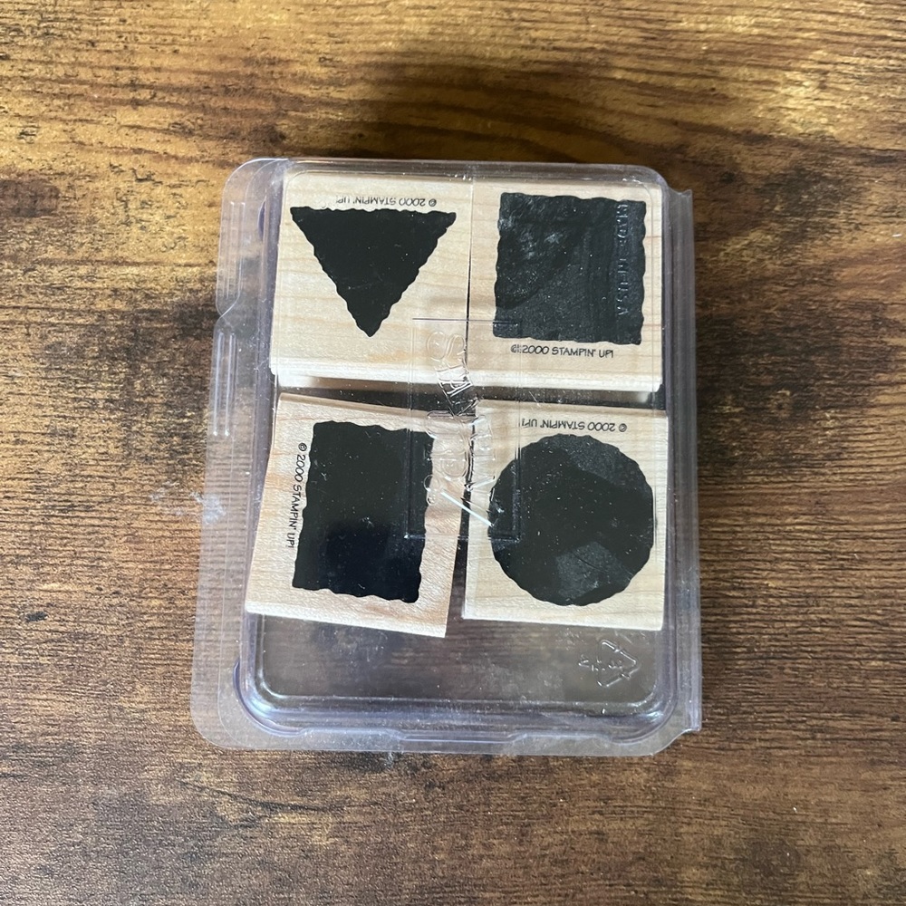 Stampin’ Up! Shape Rubber Stamp Set